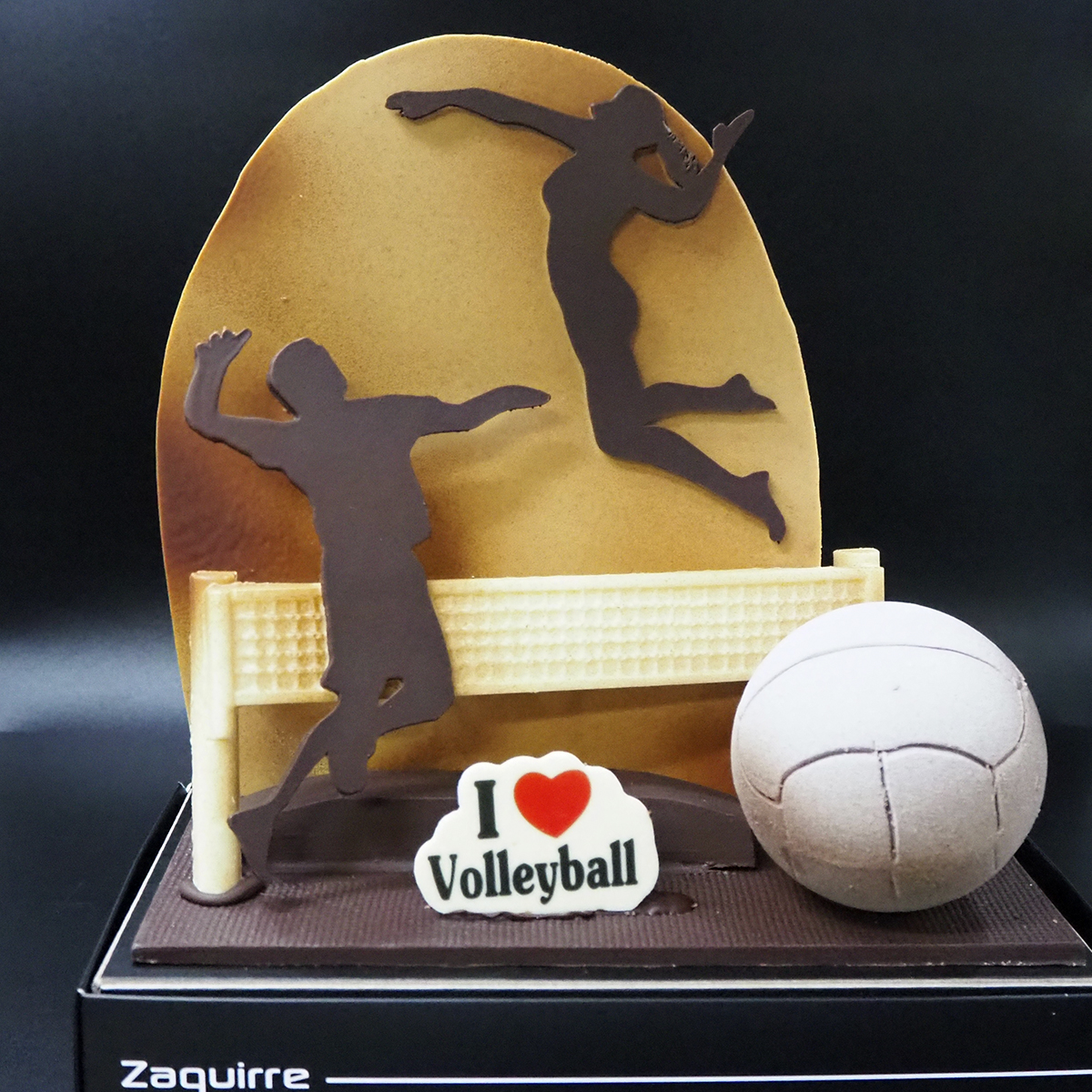 Mona de Pasqua artesanal elaborada per Zaguirre Pastisser de voleibol